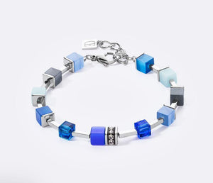 Coeur de Lion Armband GeoCUBE® Iconic Puro Blau