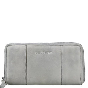 Bull & Hunt Geldbörse Zip Wallet grey