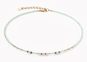 Coeur de Lion Collier Little Twinkle Pearl Mix Hellgrün