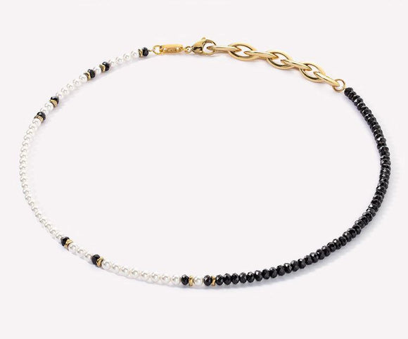 Coeur de Lion Collier Princess Pearls Trinity gold