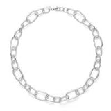 Bastian Inverun Collier Elegant Twist sterling Silber mattti