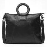 Depeche Handtasch/Shopper Leder black