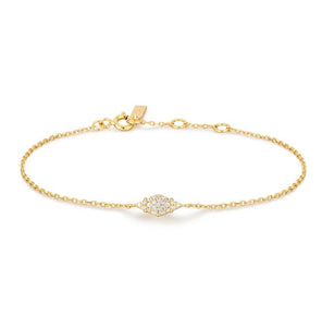 Ania Haie Armband Pavé Sparkle silber vergoldet