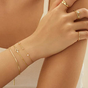 Ania Haie Armband Sunshine Chaser Silber vergoldet